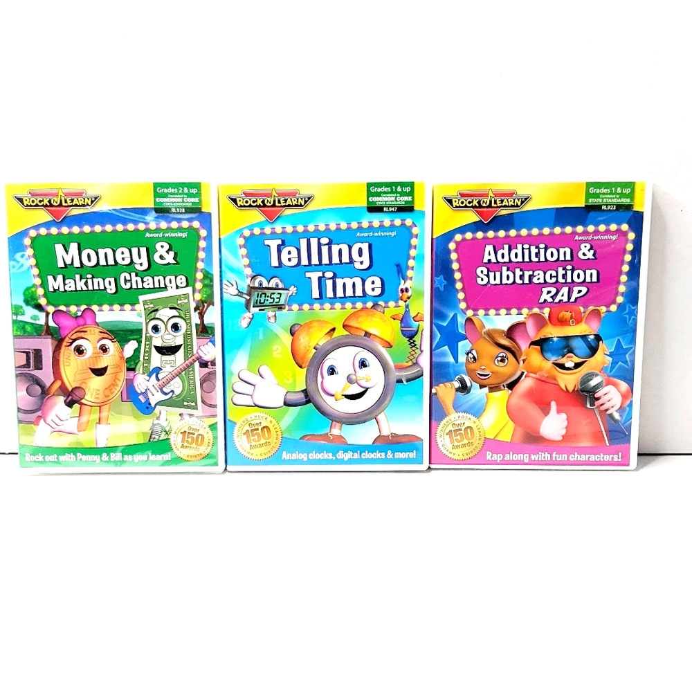 Common core Math DVD's for kids